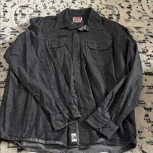Wrangler Men's Black Denim Shirt